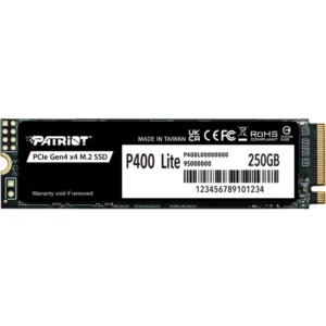 Жесткий диск Patriot P400 Lite P400LP250GM28H SSD (твердотельные), 250 ГБ, M.2, PCIe