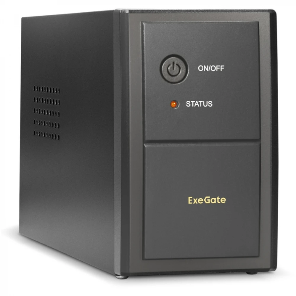 Источник бесперебойного питания ExeGate Power Back BNB-400.LED.AVR.4C13 EP285520RUS Линейно-интерактивные, Напольный (Tower), 400 ВА, 240 Вт