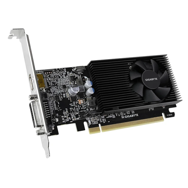 Видеокарта Gigabyte GT 1030 Low Profile D4 GV-N1030D4-2GL 2 ГБ