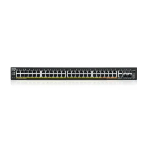 Коммутатор Zyxel XGS2220-54FP-EU0101F 1000 Base-T (1000 мбит/с), 4 SFP порта