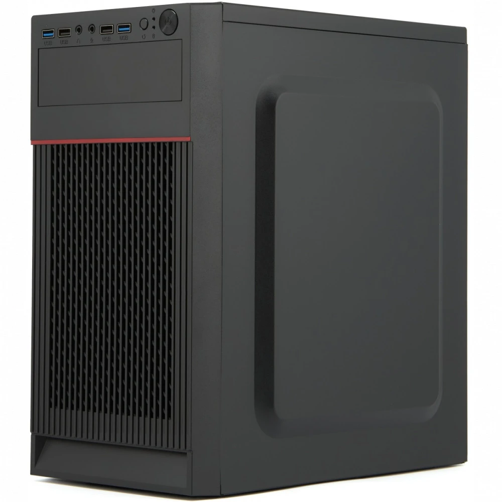 Корпус Qmax M170B BLACK Бюджетные, Mid-Tower