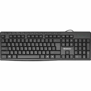 Клавиатура Defender Action HB-719 RU черный 45719 Проводная, USB