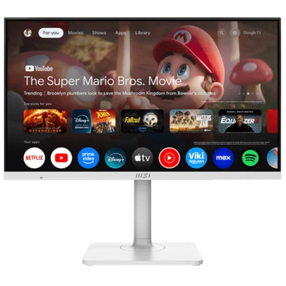 Монитор MSI Modern MD272UPSW 9S6-3PB19H-409 27 ", IPS, 4K UHD 3840x2160 (16:9), 60 Гц
