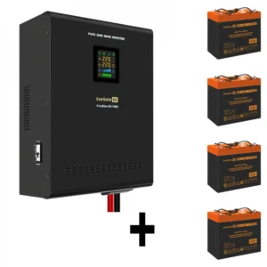 Источник бесперебойного питания ExeGate EX296005RUS + батарея 55Aч EX285652RUS 4шт EX296685RUS Линейно-интерактивные, Напольный (Tower), 7000 ВА, 5000 Вт