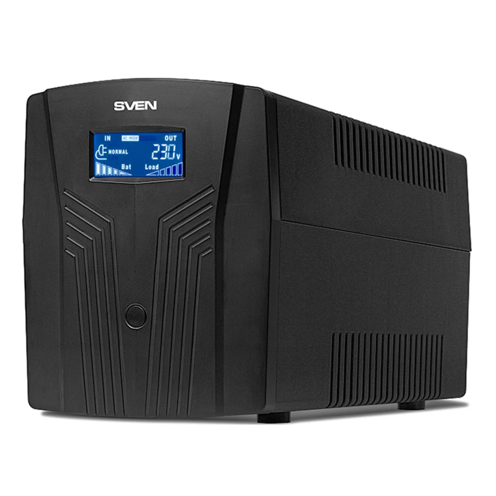 Источник бесперебойного питания Sven SV-013875 Линейно-интерактивные, Напольный (Tower), 1500 ВА, 900 Вт