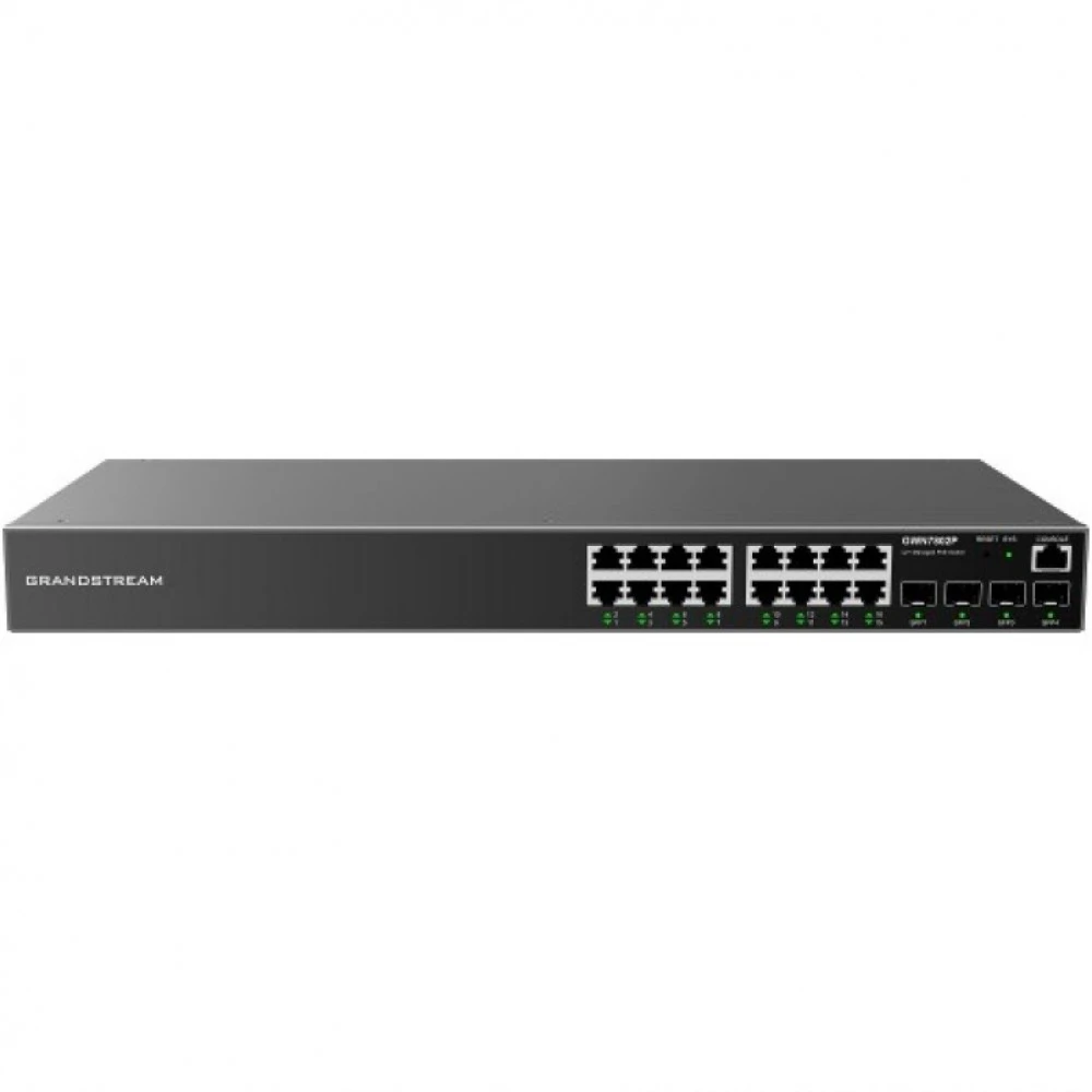 Коммутатор Grandstream GWN7802P 1000 Base-TX (1000 мбит/с), 4 SFP порта