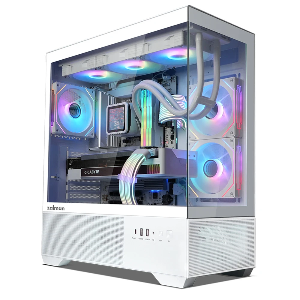 Корпус Zalman CHRONIX V2 White Игровые, Mid-Tower