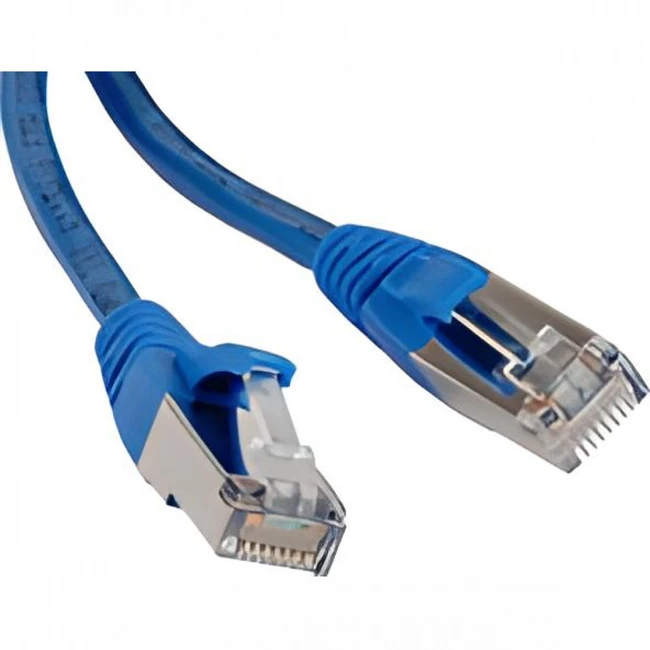 Патч-корд Hyperline PC-LPM-STP-RJ45-RJ45-C5e-1M-LSZH-BL