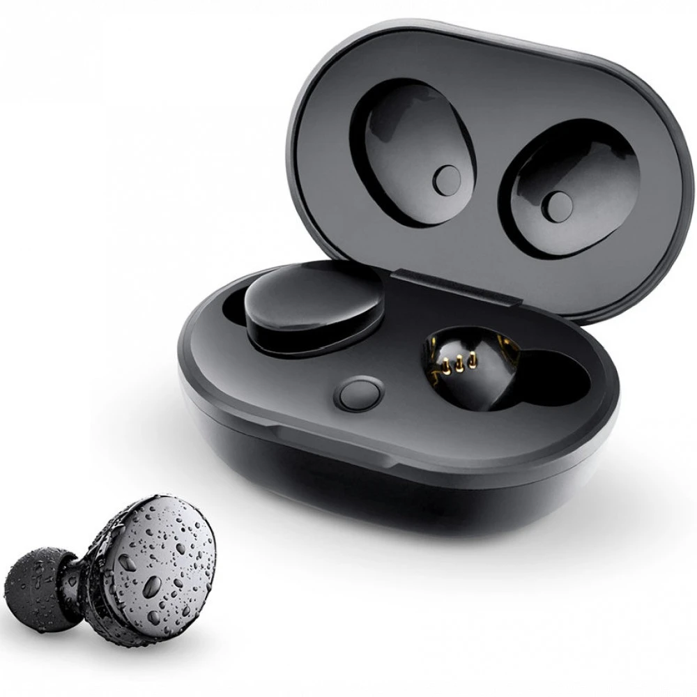 Наушники OLMIO TWE-05 Black TWE-05-BLACK