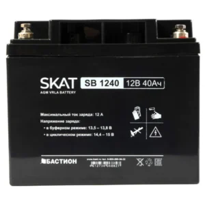 Сменные аккумуляторы АКБ для ИБП БАСТИОН SKAT SB 1240 12 В