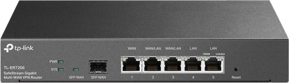 Маршрутизатор TP-Link TL-ER7206 10/100/1000 Base-TX (1000 мбит/с)