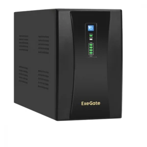 Источник бесперебойного питания ExeGate SpecialPro UNB-2200.LED.AVR.4C13.RJ.USB EX292612RUS Линейно-интерактивные, Напольный (Tower), 2200 ВА, 1300 Вт