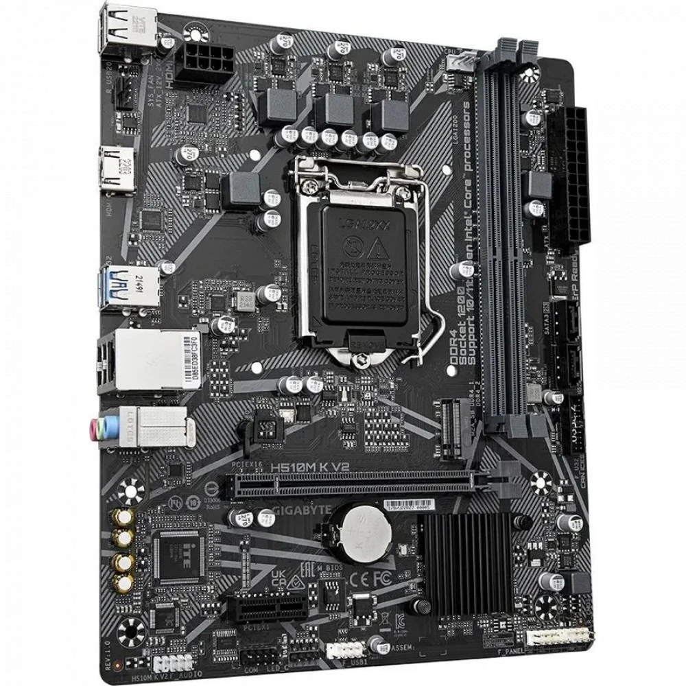 Материнская плата Gigabyte H510M K V2 Micro-ATX, LGA 1200