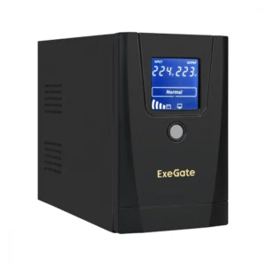 Источник бесперебойного питания ExeGate SpecialPro Smart LLB-1000.LCD.AVR.1SH.2C13.RJ.USB EX292788RUS