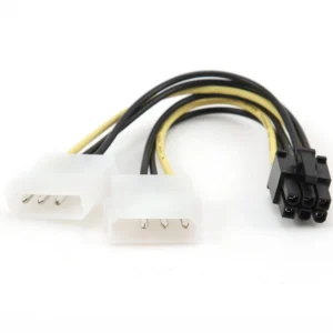 Кабель питания Cablexpert 2 x Molex f - 6 pin m CC-PSU-6