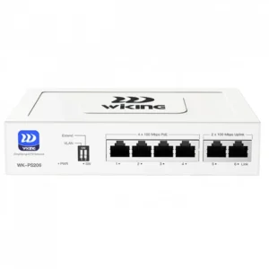 Коммутатор Wi-Tek WK-PS206 V2 100 Base-TX (100 мбит/с)