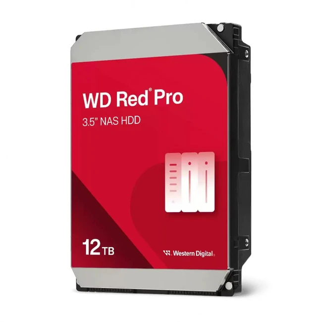 Жесткий диск Western Digital 12Tb SATA-III WD Red Pro (WD122KFBX) HDD (классические), 12 ТБ, 3.5 дюйма, SATA