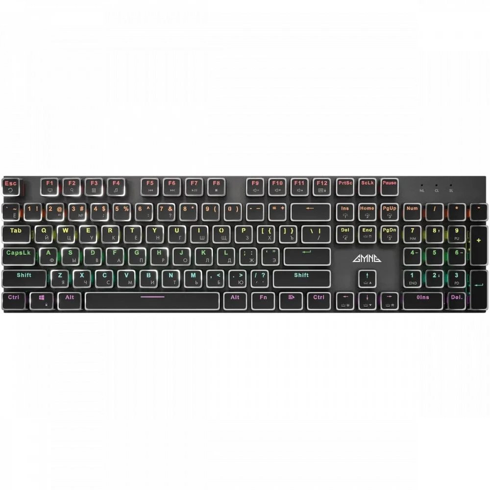 Клавиатура GMNG GG-KB815X Черный/Белый 1913914 Проводная, USB