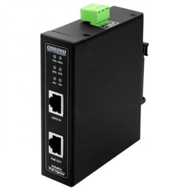 PoE инжектор OSNOVO Midspan-1/903G Midspan-1/903G(Booster) 1 порт, 90 Вт