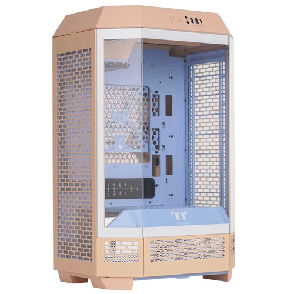 Корпус Thermaltake The Tower 300 Peach Fuzz CA-1Y4-00SKWN-00 Игровые, Mini-Tower