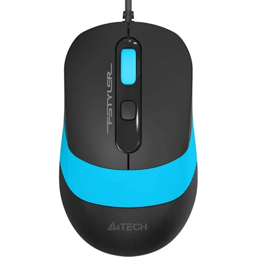 Мышь A4Tech FM10S USB BLUE Бюджетные, Проводная