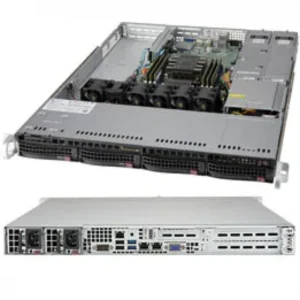 Сервер Supermicro CSE-815TQC-R504WB2 1U815X12SPW-006 1U Rack, Xeon Gold 6314U, 2300 МГц, 32, 48, 2 x 32 ГБ, LFF 3.5", 4, 3x 480 ГБ