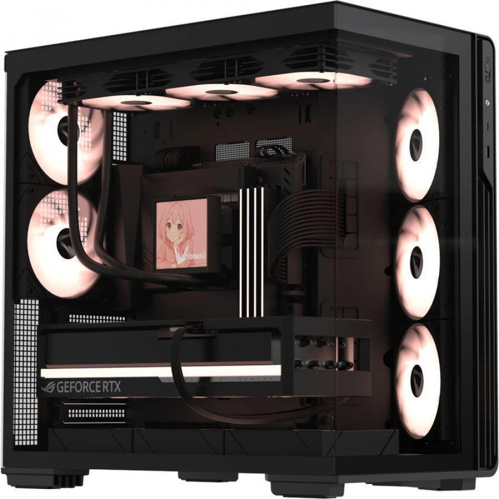 Корпус Formula Crystal Z7 PA Black CRYSTAL Z7 PAB Игровые, Mid-Tower