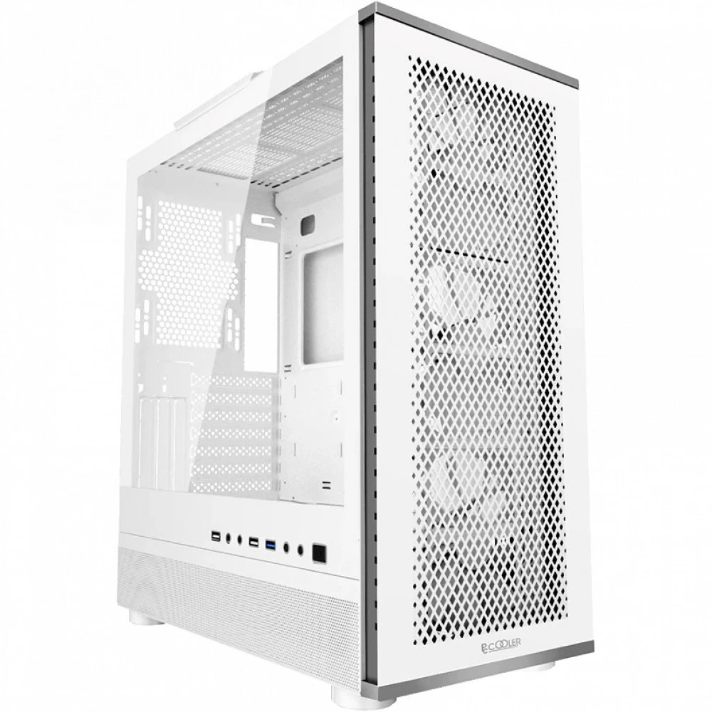 Корпус PCcooler ME200 MESH WH Игровые, Mid-Tower