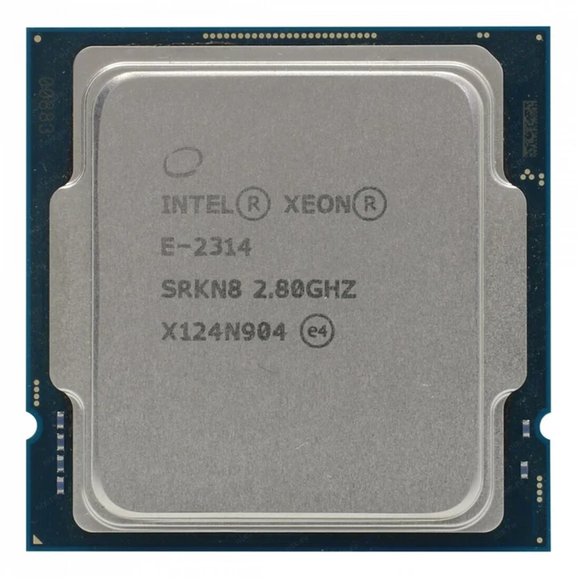 Серверный процессор Dell Xeon E-2314 338-CCKW 4, 2.8 ГГц, 8