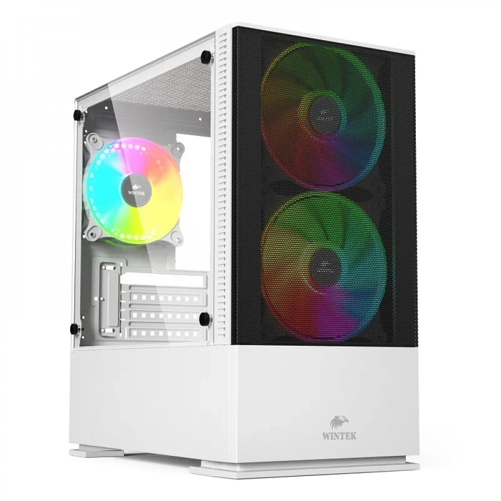 Корпус Wintek SHADOW 701-W TG Игровые, Mini-Tower