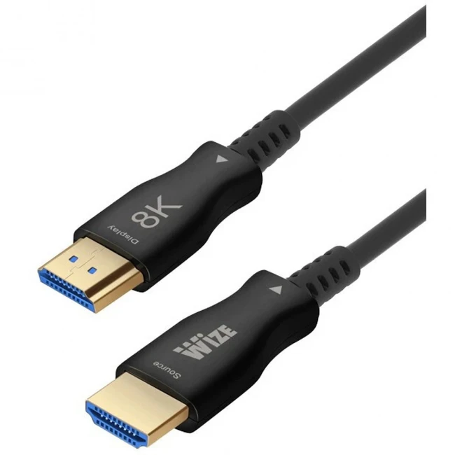 Кабель интерфейсный Wize Кабель HDMI - HDMI, 80м, Wize AOC-8K-HM-HM-80M HDMI - HDMI