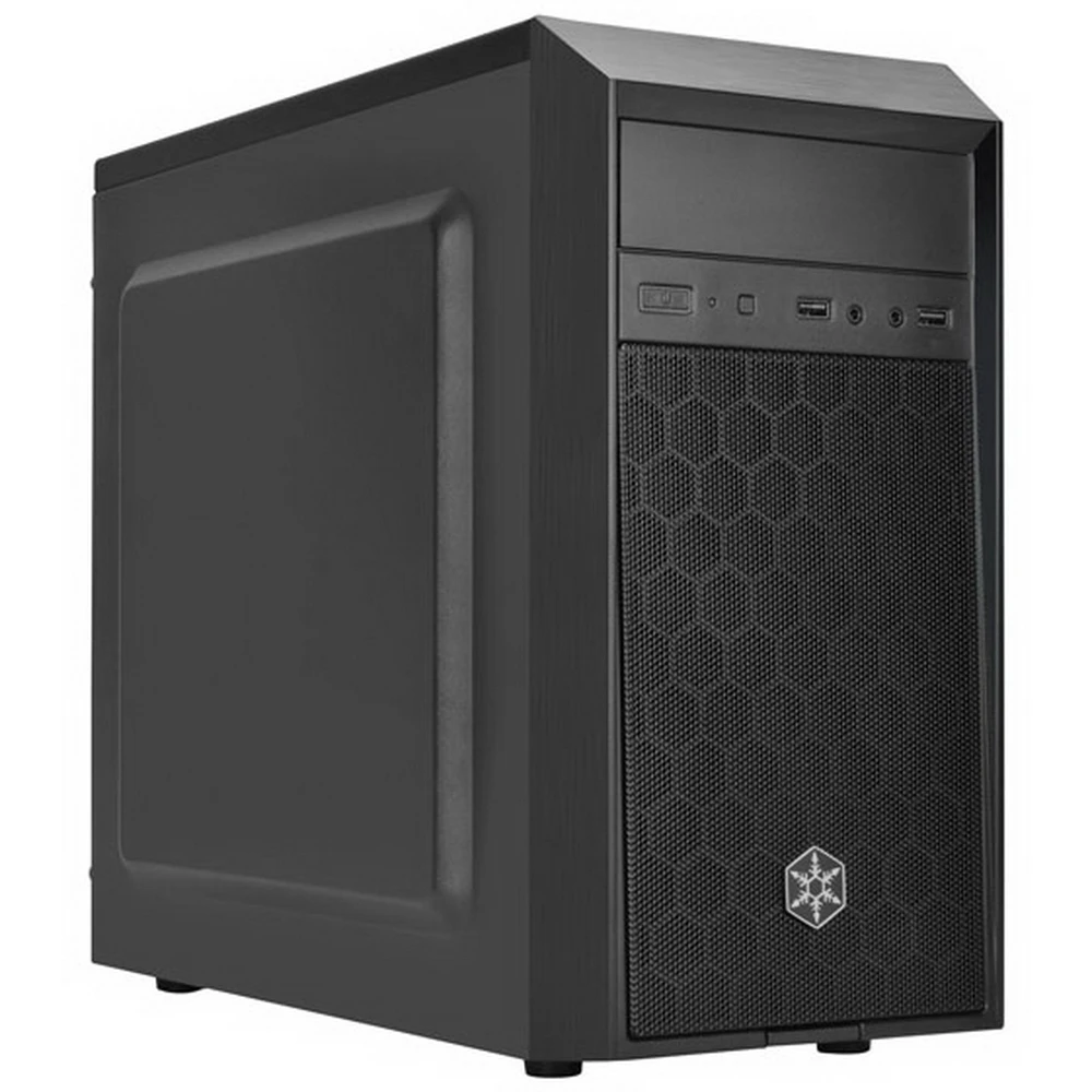 Корпус Silverstone Precision Mini Tower G410PS16B000020 Бюджетные, Mini-Tower