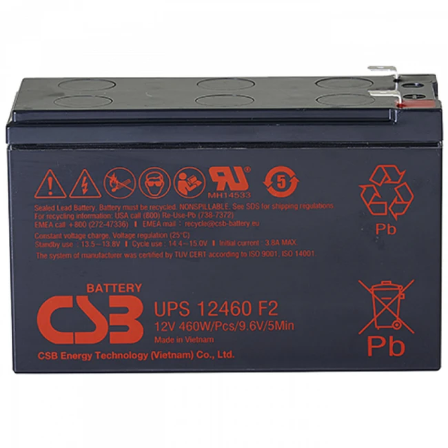 Сменные аккумуляторы АКБ для ИБП CSB UPS12460 F2 UPS12460 F2 CSB 12 В