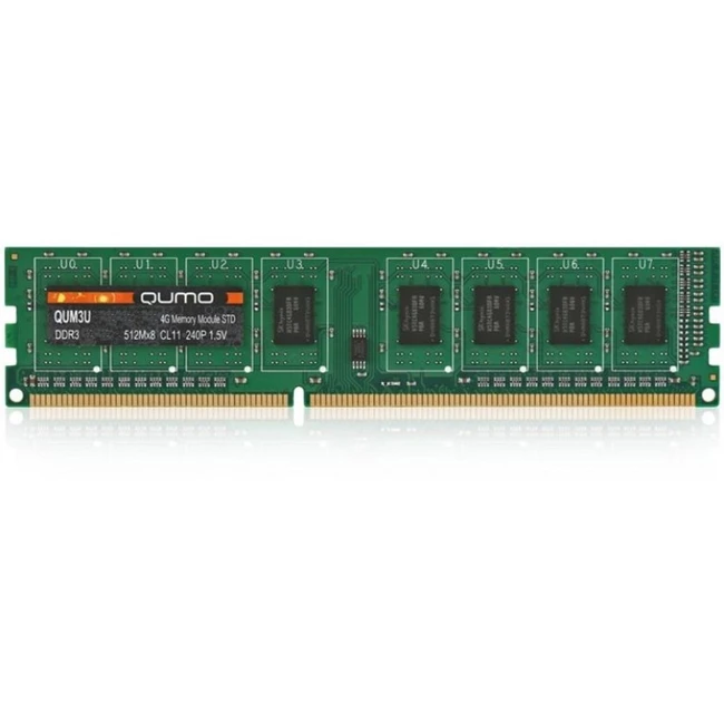 ОЗУ Qumo DDR3 DIMM 4GB QUM3U-4G1333K9R DIMM, DDR3, 4 Гб, 1333 МГц