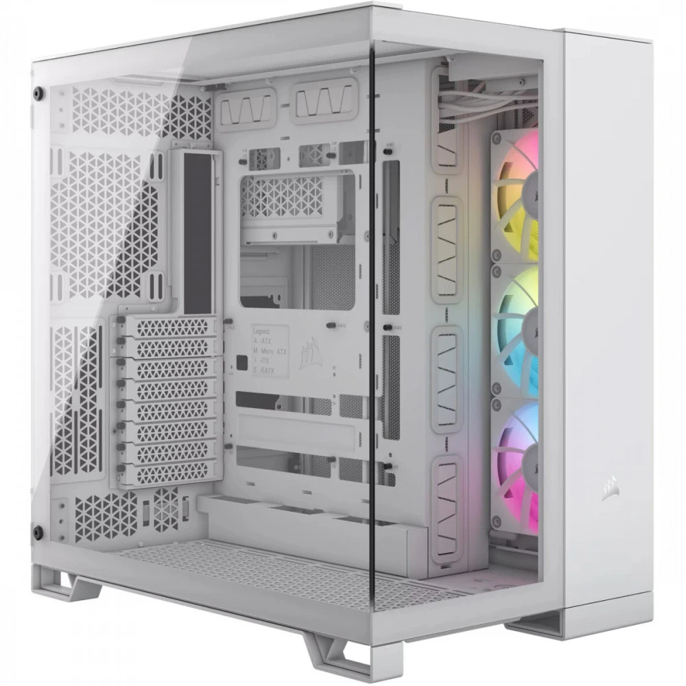 Корпус Corsair iCUE Link 6500X RGB White CC-9011270-WW Игровые, Mid-Tower