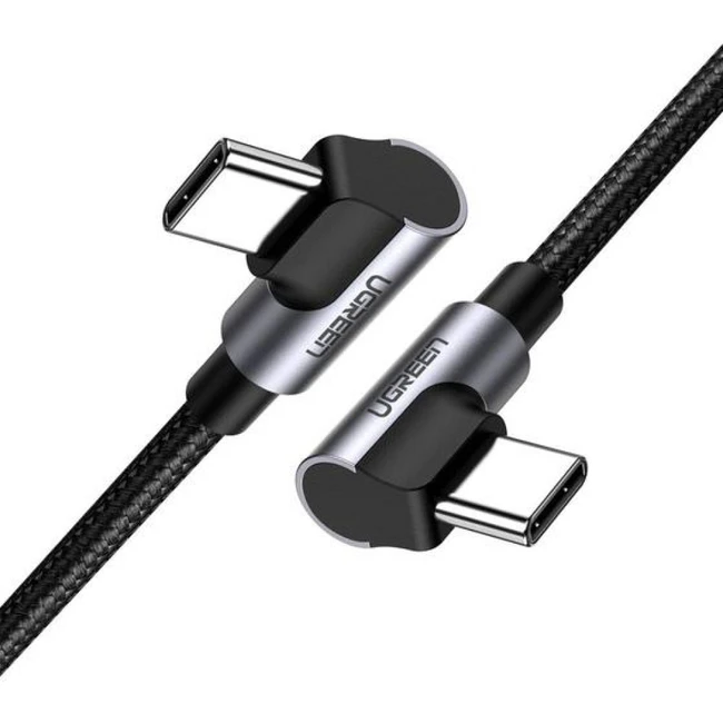 Кабель интерфейсный UGREEN US323 Angled USB-C 70529 USB Type C - USB Type C