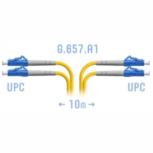Оптический патч-корд SNR SNR-PC-LC/UPC-DPX-A-10m