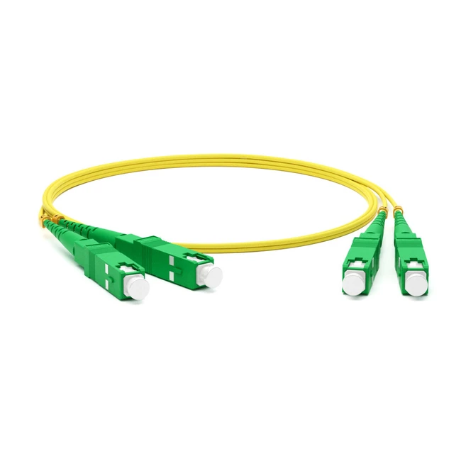 Оптический патч-корд Hyperline FC-D2-9-SC/AR-SC/AR-H-2M-LSZH-YL