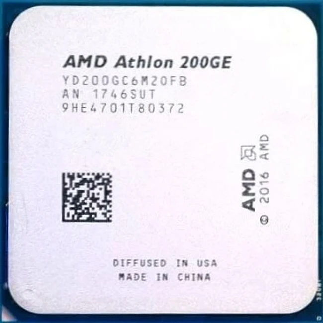 Процессор AMD Athlon 200GE YD20GGC6M20FB Athlon, 2, 3.2, 4, OEM