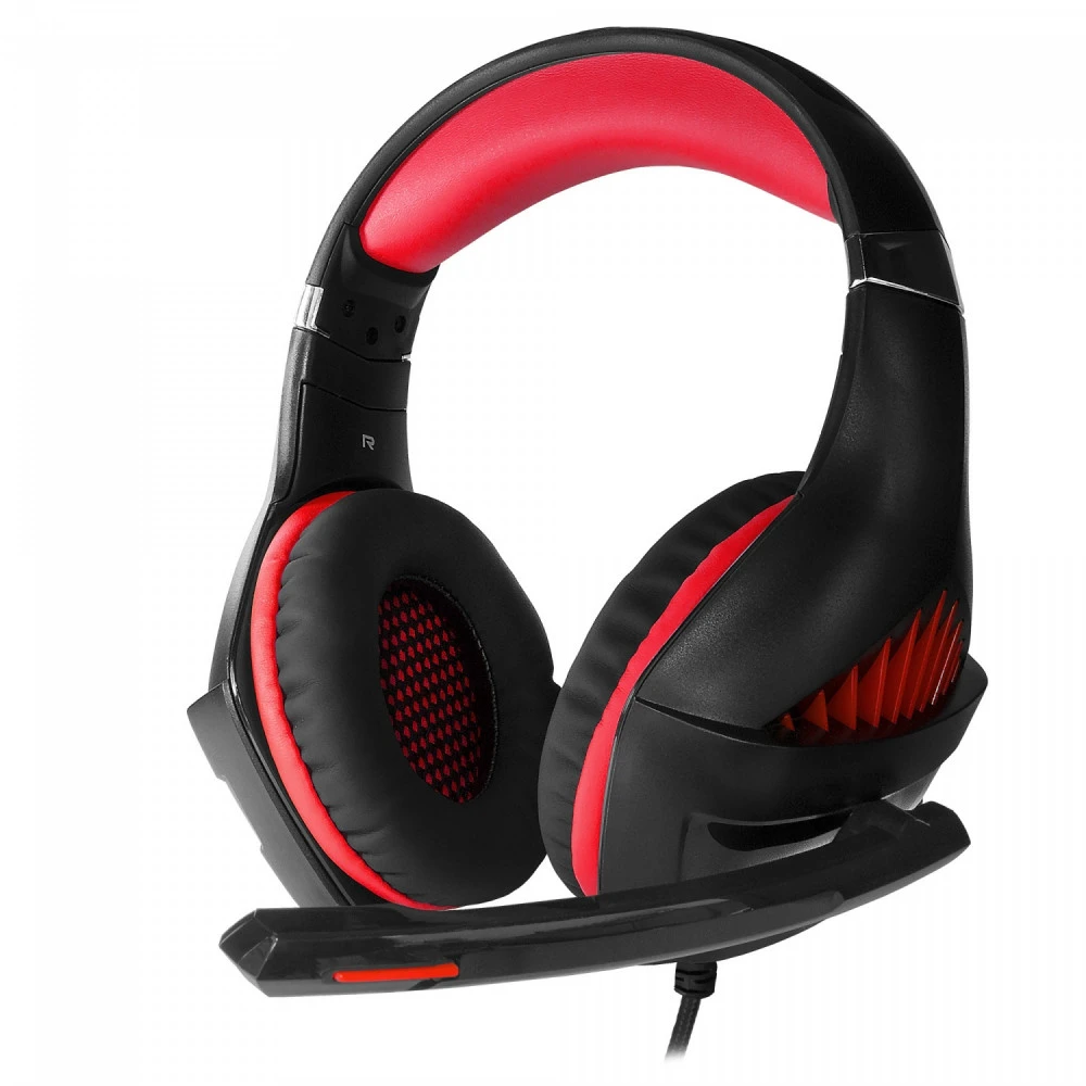Наушники CROWN micro CMGH-2000 Black&red
