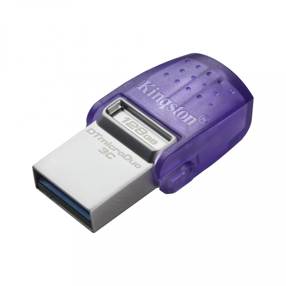 USB флешка (Flash) Kingston Data Traveler MicroDuo 3C DTDUO3CG3/128GB 128 ГБ