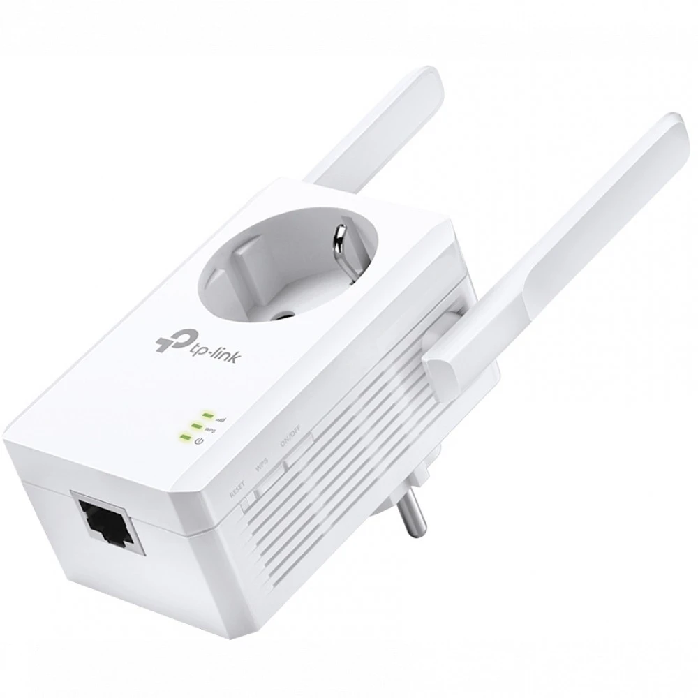 Усилитель сигнала Wi-Fi TP-Link N300 WA860RE 10/100 Base-TX (100 мбит/с), Wi-Fi 4 (802.11b /g / n), со встроенной антенной