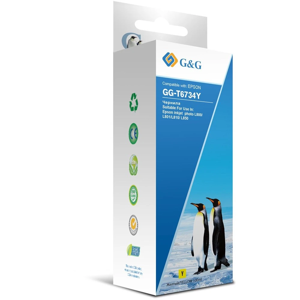 Струйный картридж G&G GG-T6734Y
