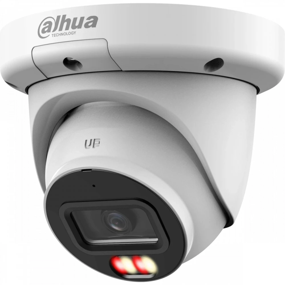 IP видеокамера Dahua DH-IPC-HDW3449QMP-S-IL-0280B Сферическая, Уличная, Проводная, 2.8 мм, 1/2.9", 4 Мп ~ 2688×1520