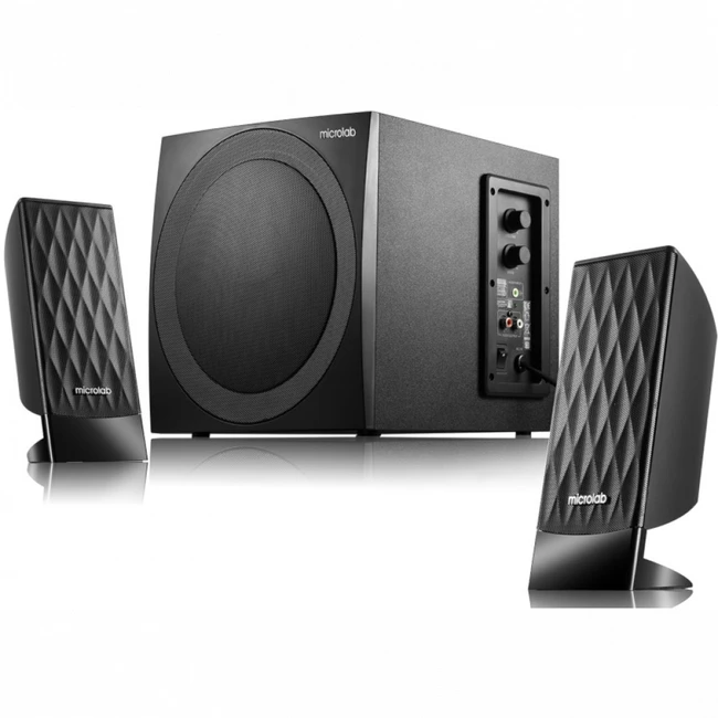 Компьютерные колонки Microlab M-300 Черный