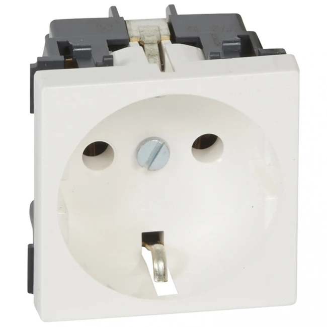 Розетка Legrand Mosaic 2к+З 077210