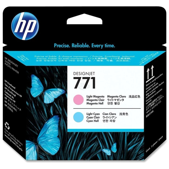 Струйный картридж HP №771 Светло-пурпурный, светло-голубой CE019A