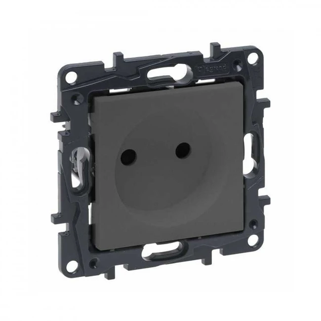 Розетка Legrand Розетка 2К Niloe Step 16А 250 В с з/ш винт. клеммы Сталь 863419