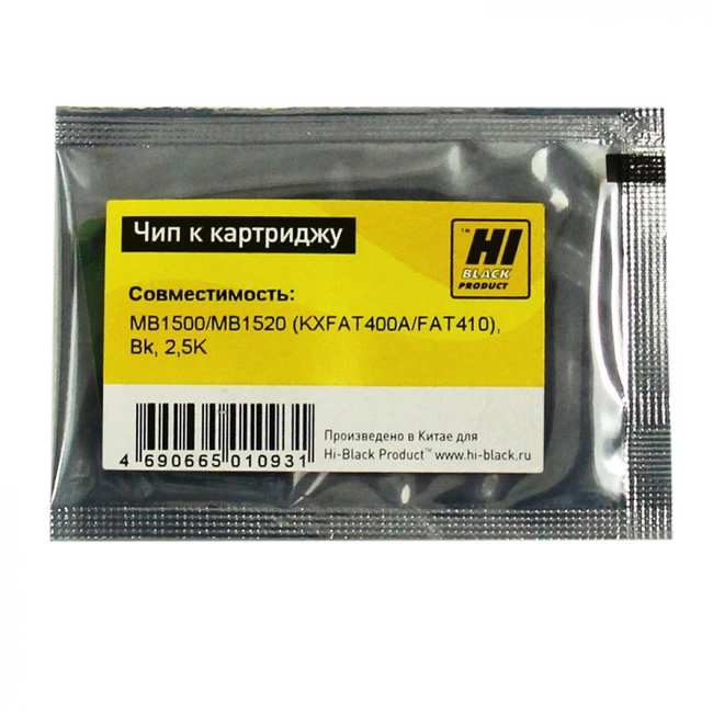 Опция для печатной техники Hi-Black KX-FAT400A/FAT410 к картриджу MB1500/MB1520 2090830632 Чип
