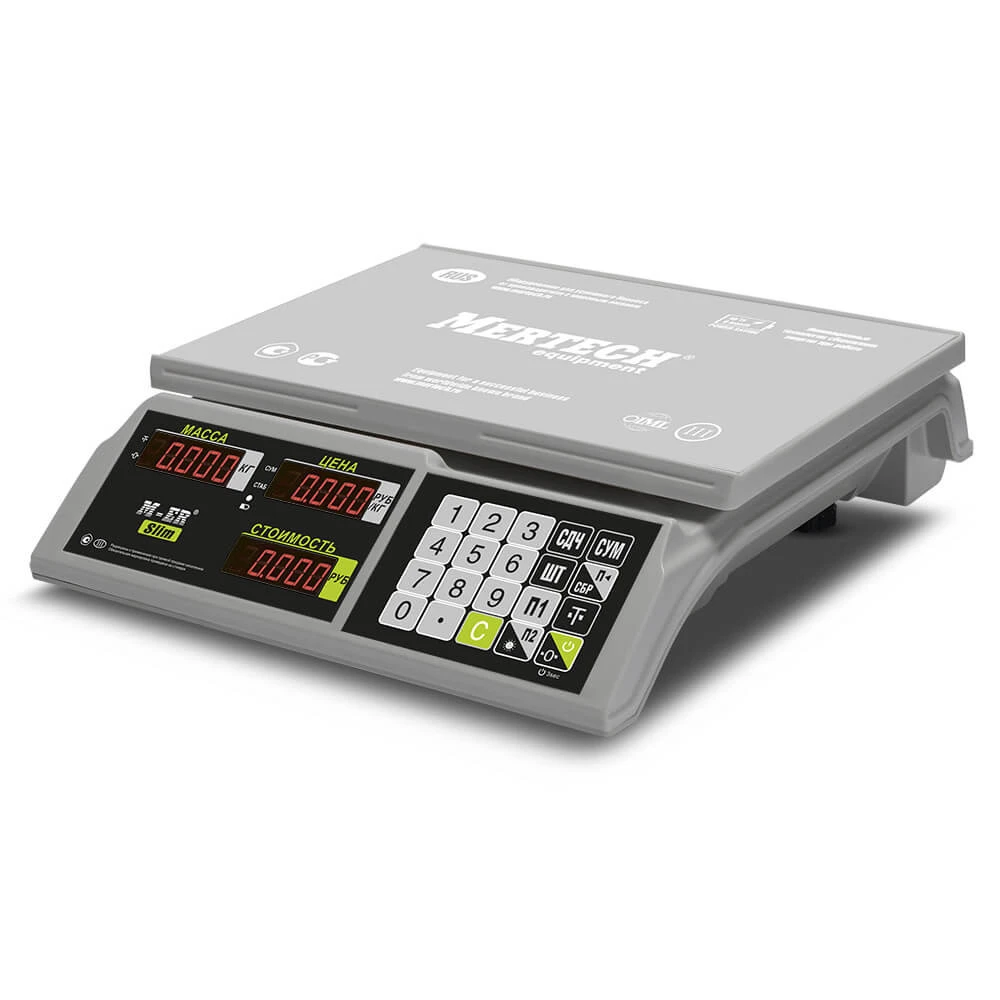 Торговые весы Mertech M-ER 326 AC-15.2 "Slim" M-ER3042